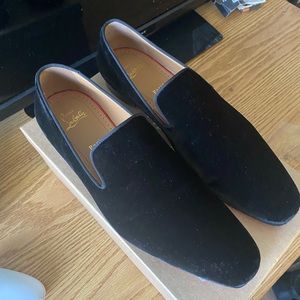 Christian louboutian Dandelion Velvet Flats size 44 (us11)